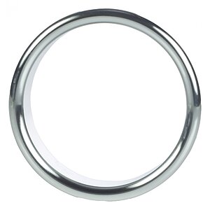 Inel Penis Alloy Metallic Large Argintiu Thumb 1