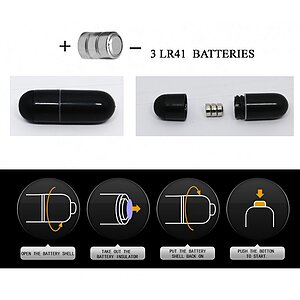 Inel Penis Cu Vibrații Pretty Love Locker Negru Thumb 5