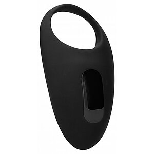 Inel Penis No. 74 Remote Controlled Negru Thumb 1