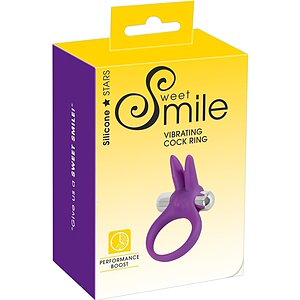 Inel Pentru Penis Cu Vibrații Rabbit Mov Thumb 5