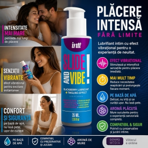 Intt Slide And Vibe, Lubrifiant Vibrant Mure 35 ml Thumb 7