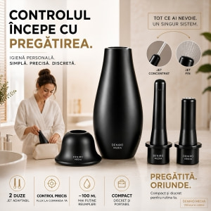 Irigator Intim Love Shower Negru Thumb 4