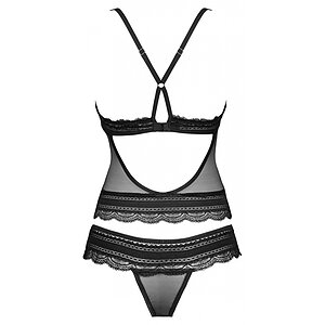 Set Obsessive Ivannes Negru S-M Thumb 3