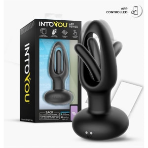 Dop Anal Cu Limbă Oscilantă Aplicație Smartphone Negru Thumb 11