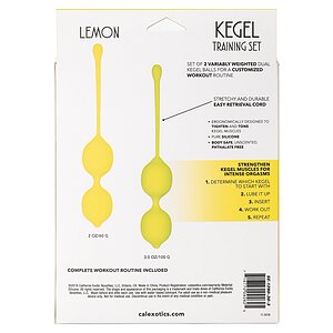 Set Bile Kegel Lemon Galben Thumb 4
