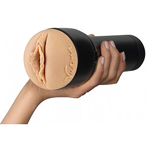 KIIROO Feel Victoria June — Stroker Discret 23,5 cm Negru Thumb 5