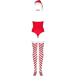 Body Obsessive Kissmas Roșu L-XL Thumb 3