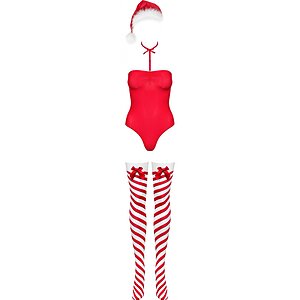 Body Obsessive Kissmas Roșu L-XL Thumb 2
