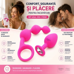 Kit Jucării Anale Barcelona Roz Thumb 2