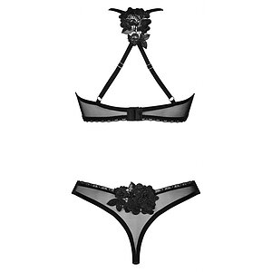 Set 2 Piese Obsessive Latinesa Negru XS-S Thumb 3