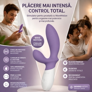 LELO Loki Wave 2 - Stimulator Prostată 12 Moduri, Mov Thumb 6
