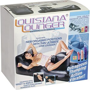 Mașina Sex Lousiana Lounger Love Negru Thumb 3