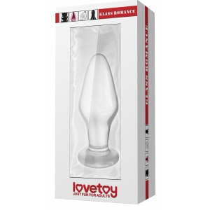 Lovetoy Glass Romance Dop Anal Din Sticlă Transparent 12 cm Thumb 8