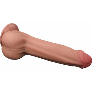 Lovetoy Realist Dual Layer 29 cm – Ventuză Puternică Thumb 11