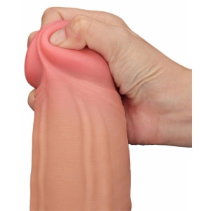 Lovetoy Realist TPE Dublu Strat 31 cm – Ventuză Puternică Thumb 4