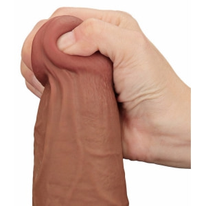 LoveToy Sliding Skin – Dildo Realist 34 cm Thumb 5