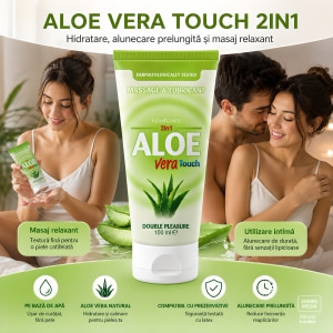 Lubrifiant 2 În 1 Aloe Vera Touch 100 ml Thumb 2
