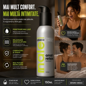 Lubrifiant Anal Relax Male Cobeco 150ml Thumb 4
