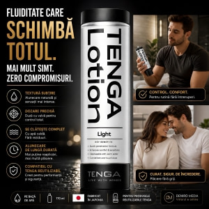 Lubrifiant Fin Tenga Lotion Light 170ml Thumb 3