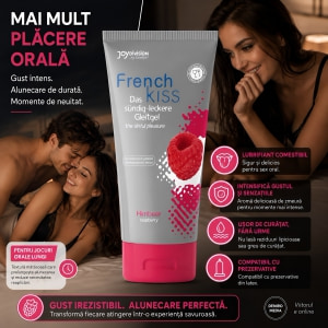Lubrifiant Frenchkiss Aromă Raspberry 75 ml Thumb 2