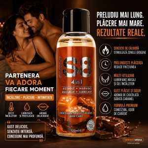 Lubrifiant S8 4-in-1 Dessert Chocolate 125ml Thumb 2
