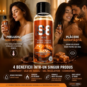 Lubrifiant S8 4-in-1 Dessert Chocolate 125ml Thumb 3
