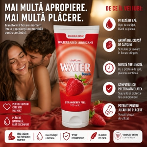 Lubrifiant Water Touch Căpșuni 100ml Thumb 2
