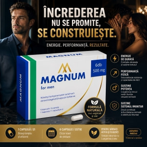 MAGNUM Pentru Bărbați, 6 Capsule, Complex Pe Bază De Plante Thumb 1