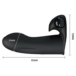 Manșon Deget Pretty Love Adonis Negru Thumb 4