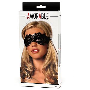 Mască Amorable Angelina Negru Thumb 1