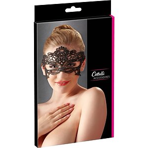 Masca Cottelli Collection Brodata Negru Thumb 2