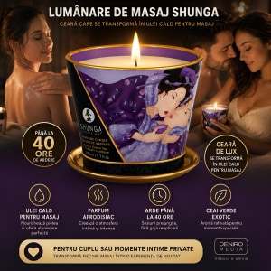Massage Candle Shunga Libido 170g Thumb 3