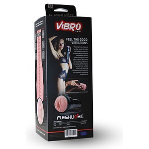 Masturbator Cu Vibrații Fleshlight Vibro Roz Thumb 3