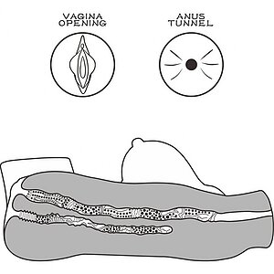 Masturbator Lovetoy Streetgirls #5 – TPE Ultra-moale 1.6 Kg Roz Thumb 4