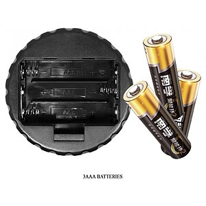 Aparat Negru Pentru Plăcere Solo Cu Vibrații Thumb 2