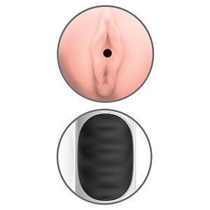 Masturbator Realist Mega Grip cu Vibrații Thumb 5