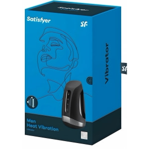 Masturbator Satisfyer Cu Vibrație Pulsație Și Încălzire Negru Thumb 5