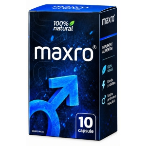 Pastile Maxro Pentru Potență și Erecție 10buc Thumb 1