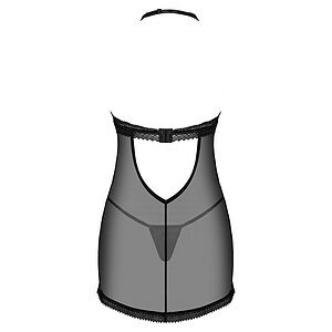 Chemise Obsessive Medilla Negru XL-2XL Thumb 3