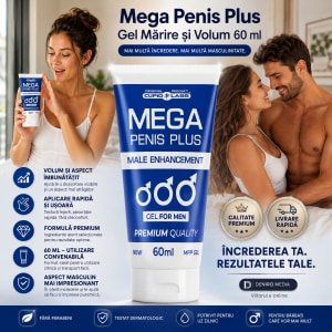 Mega Penis Plus Gel Mărire Și Volum 60 ml Thumb 1