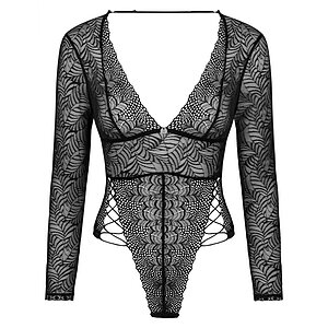 Body Obsessive Merlys Negru XS-S Thumb 2