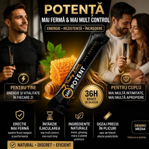 Miere Premium Potentă Pentru Erecție și Întârziere 6 x 10g Thumb 4