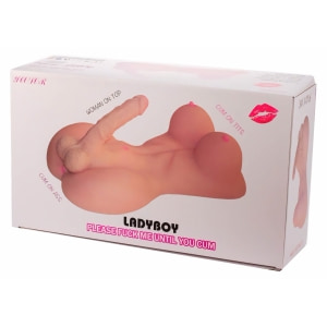 Mistress Ladyboy Masturbator 6,1 Kg — Dildo 20 cm Realist Thumb 6