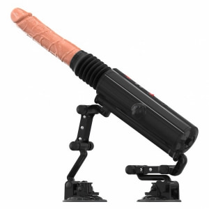 Mistress Sex Machine – 9 Frecvențe, Telecomandă 10m Negru Thumb 5
