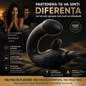 Mont P-Spot Perineum Massager Negru Thumb 5