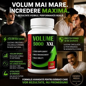 Mărire Volum Spermă Și Îmbunătățire Erecție 5000 XXL 30capsule Thumb 3