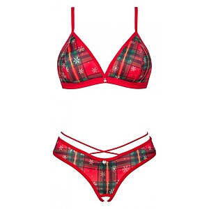 Set Obsessive Ms. Merrilo Roșu XS-S Thumb 2