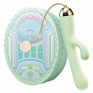 Vibrator Zalo Ichigo Rabbit Verde Thumb 3