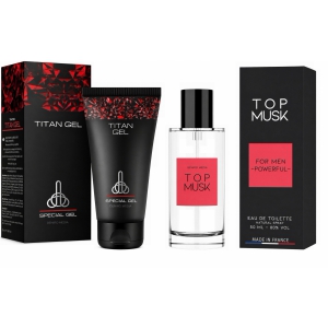 Pachet Cremă Titan Gel + Parfum Top Musk Thumb 1