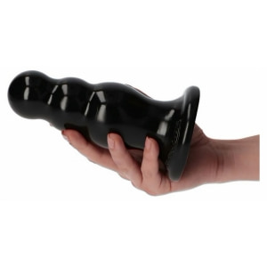 Anal Plug Italian Penis 15cm Negru Thumb 1